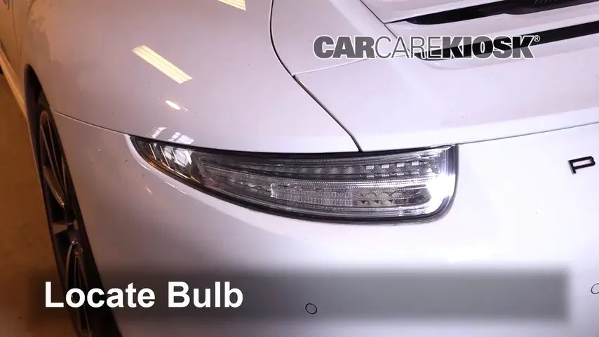 2013 Porsche 911 Carrera S 3.8L 6 Cyl. Coupe Lights Reverse Light (replace bulb)